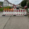 Baustellenabsperrung
